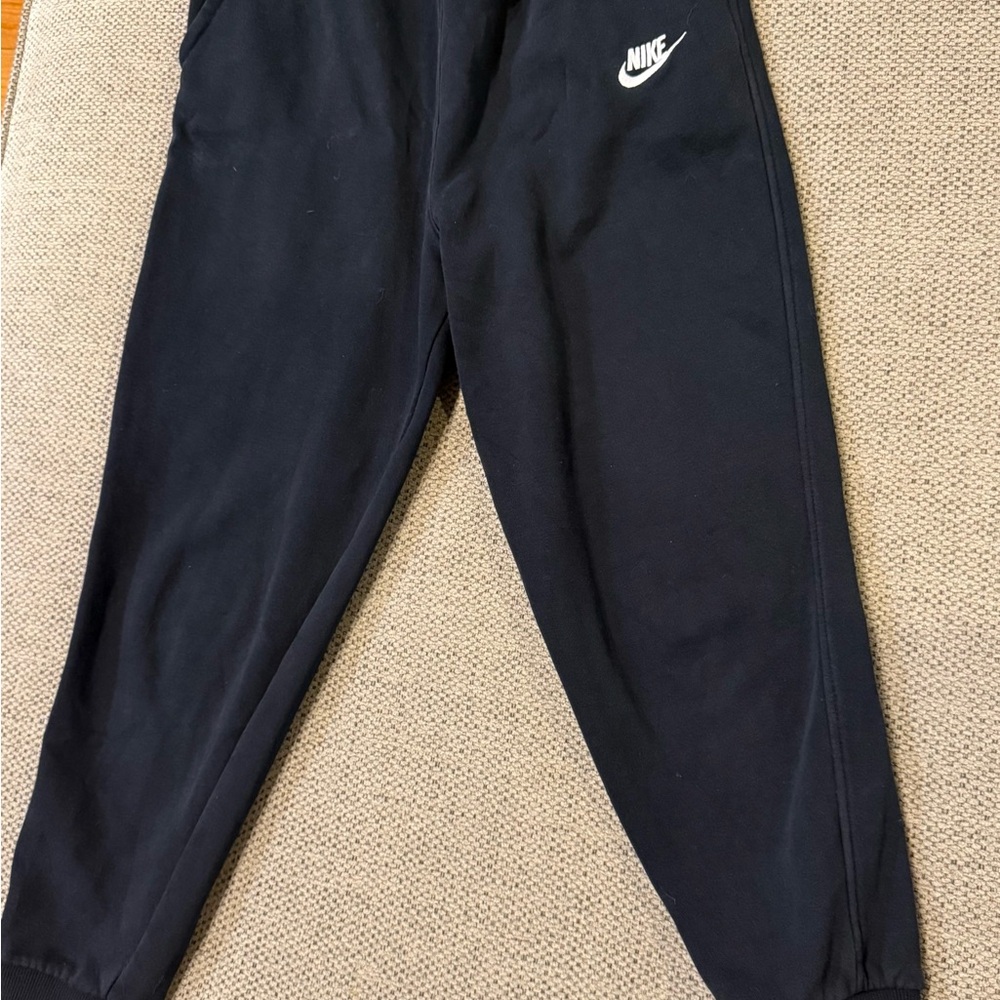 Nike Kids Dark Joggers with Logo